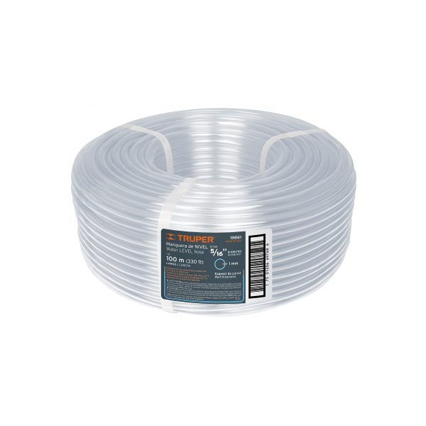 19861 - Metro de manguera 5/16' de nivel en rollo de 100 m, Truper