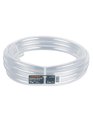 104052 - Manguera de Nivel, 5/16', rollo de 3m, TRUPER