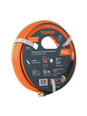 MAN-PI-10-1-4.jpg 19014 - Manguera para compresor, de PVC, 10m x 1/4', Truper