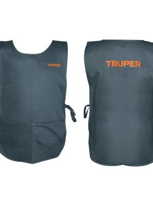 60030 - Mandil bordado al frente, estampado al dorso, Truper