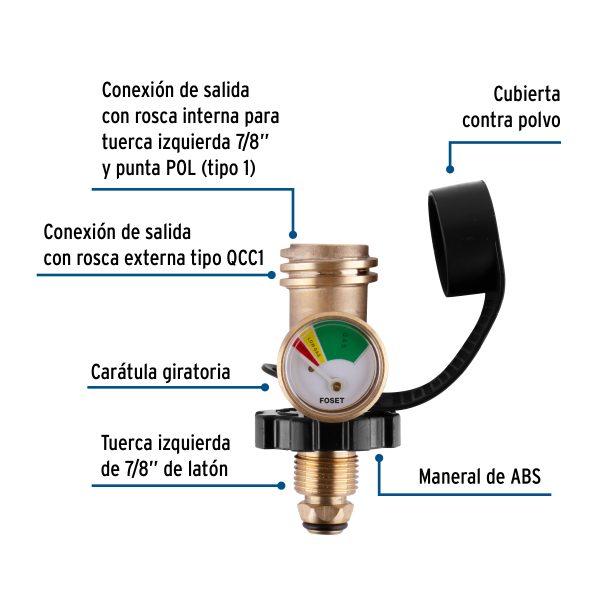 MANO-1GFC1.jpg 49117 - Indicador de nivel de llenado para cilindro de gas, Foset