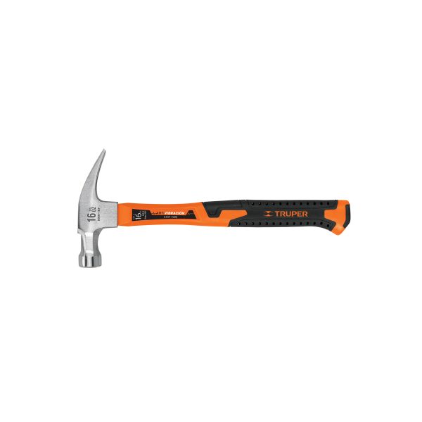 19997 - Martillo 16 oz uña recta, mango fibra de vidrio, Truper