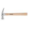 16755 - Martillo pulido, 20 oz, uña recta, mango madera, TRUPER