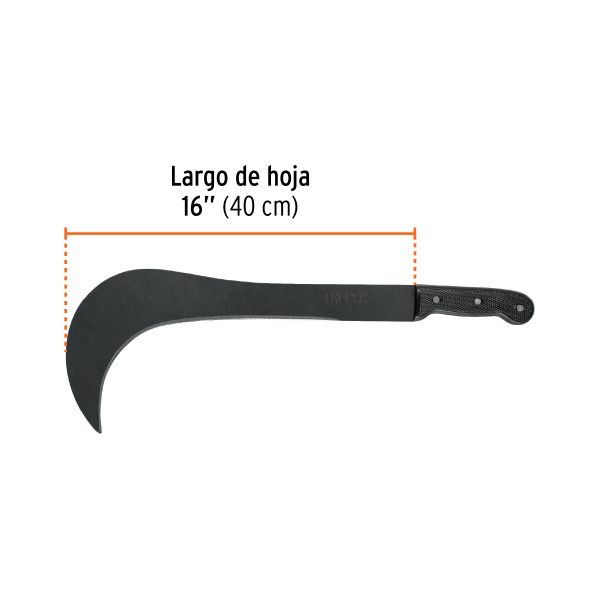 15876 - Machete ranchero 16' curvo, Truper