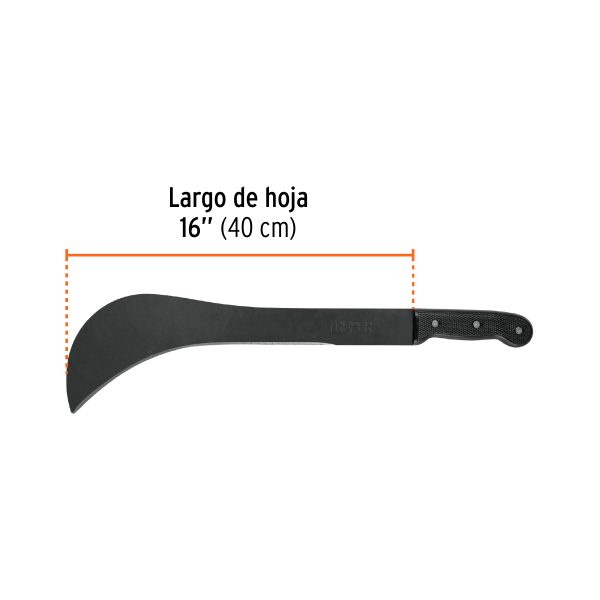 15875 - Machete ranchero 16' recto, Truper