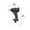 101407 - Llave de impacto 1/2', 20V, 155 lb/ft, sin accesorios, MAX