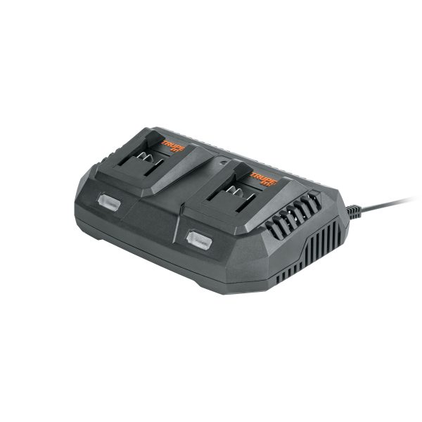 103664 - Cargador dual de baterías 20V, enchufe tipo C, TRUPER MAX