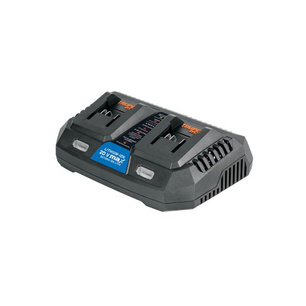 102492 - Cargador dual de baterías de ion litio 20V, TRUPER MAX