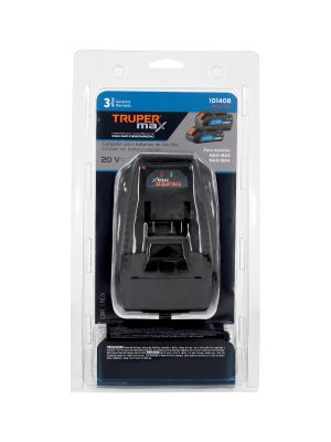 MAX-CAE1.jpg 101408 - Cargador de baterías de ion litio 20V, TRUPER MAX