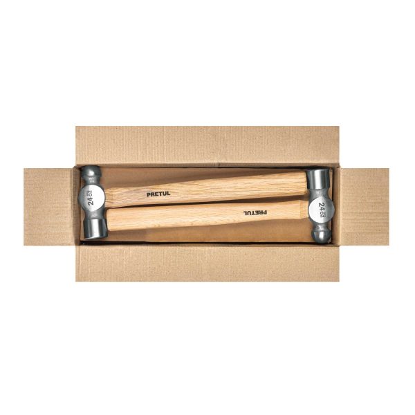 22659 - Martillo pulido de bola 24 oz mango madera, Pretul