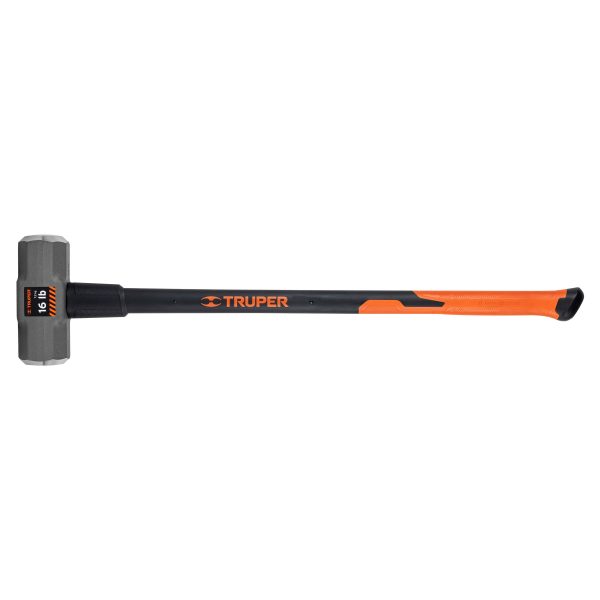 16546 - Marro octagonal 16 lb, mango fibra de vidrio 36', Truper