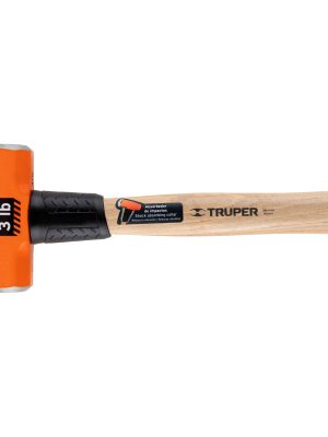 MD-3M.jpg 16507 - Marro octagonal 3 lb, mango de madera 12', Truper