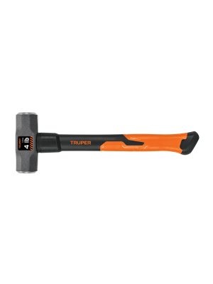 MD-4F.jpg 16536 - Marro octagonal 4 lb, mango de fibra de vidrio 14', Truper