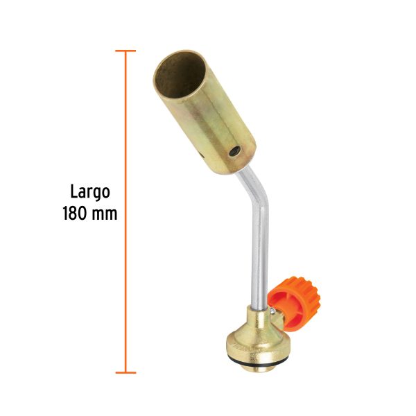 11986 - Mechero para lata de gas con válvula roscada, TRUPER
