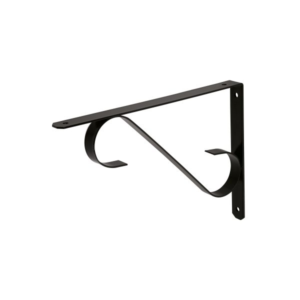 47705 - Ménsula reforzada negra diseño colonial 11 x 8', Fiero