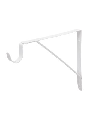 47706 - Ménsula reforzada blanca 11 x 12' con gancho, Fiero