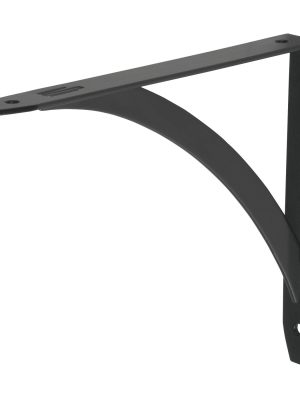 47698 - Ménsula reforzada negra 5 x 7' diseño barra, Fiero