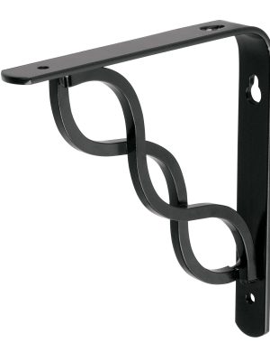 MED-6NT.jpg 47700 - Ménsula reforzada negra 6 x 6' diseño trenza, Fiero