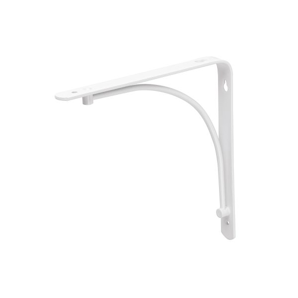 47693 - Ménsula reforzada blanca 8 x 8' diseño alambrón, Fiero