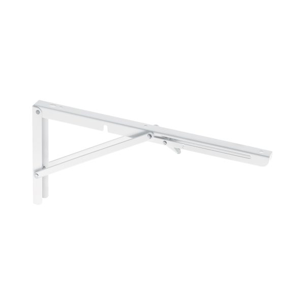 49870 - Ménsula plegable de acero blanca 8' x 16', Fiero