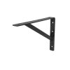 44676 - Ménsula de acero reforzada negra 8 x 12', Fiero
