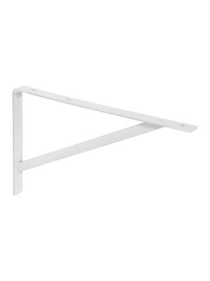 44671 - Ménsula de acero reforzada blanca 10 x 16', Fiero