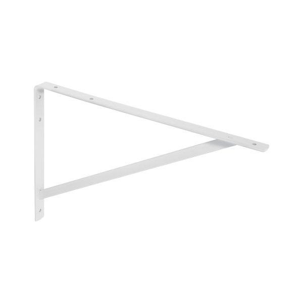 44672 - Ménsula de acero reforzada blanca 13 x 20', Fiero