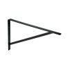 44678 - Ménsula de acero reforzada negra 13 x 20', Fiero