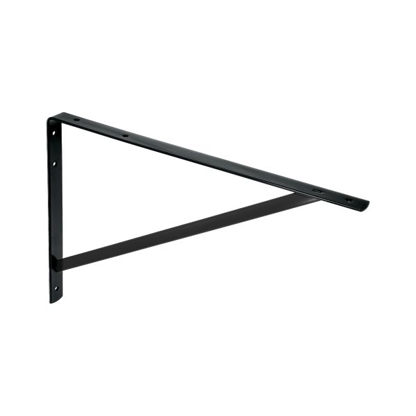 44678 - Ménsula de acero reforzada negra 13 x 20', Fiero