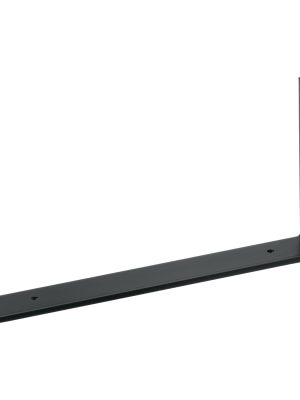 45868 - Ménsula vintage de acero negra 6 x 12', Fiero