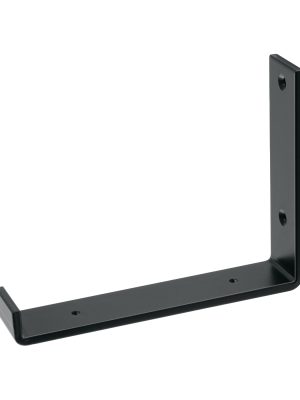 45869 - Ménsula vintage de acero negra 6 x 8', Fiero