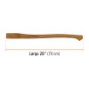 100750 - Mango hickory 28' para hacha Boy y europea 2-1/4 lb, TRUPER