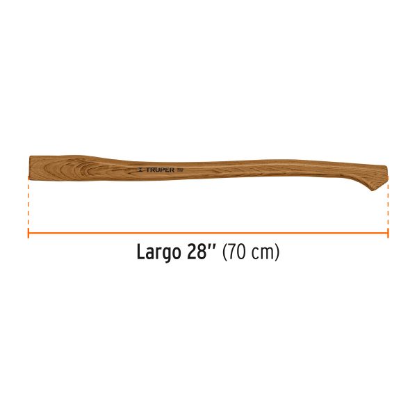 100750 - Mango hickory 28' para hacha Boy y europea 2-1/4 lb, TRUPER