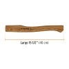 100709 - Mango hickory 15' para hacha Europea 800 g, Truper