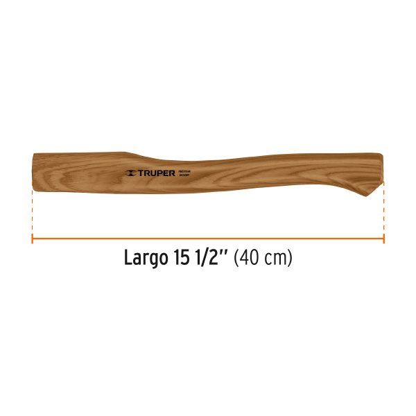 100709 - Mango hickory 15' para hacha Europea 800 g, Truper