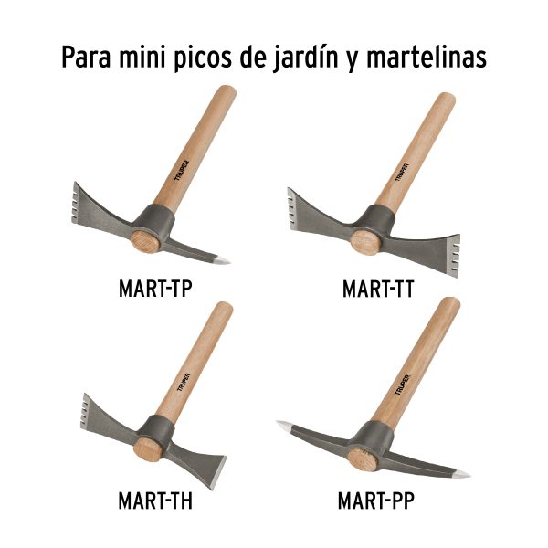 11299 - Mango de repuesto p/rastrillo-pico,talacho-pico y martelinas