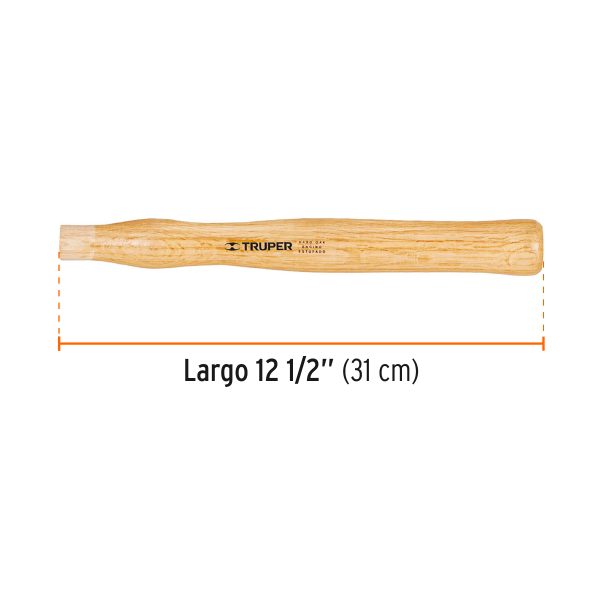 15906 - Mango de 12' para marros de 2 a 4 lb, Truper
