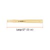 15909 - Mango para martillos de uña MO-7, MA-7 y MOR-10, 12', Truper