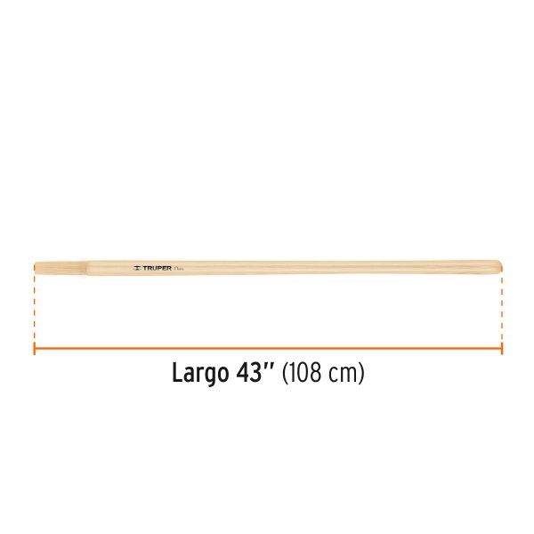 15902 - Mango de reposición para pala larga Classic, 45', Truper