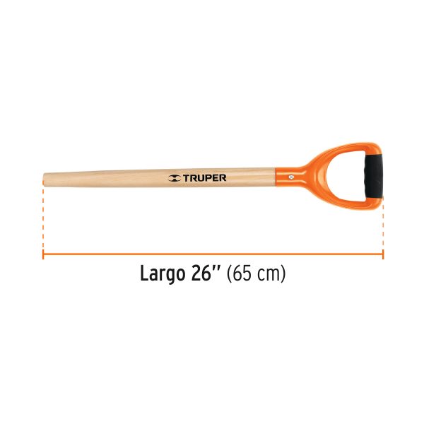 102604 - Mango de reposición para pala T-2000, puño recto 'Y', 26?