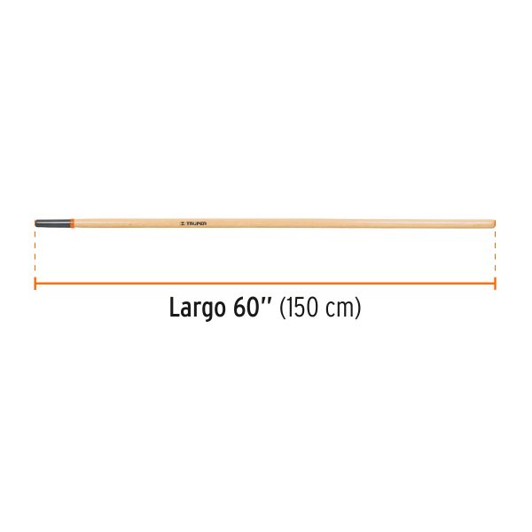 15922 - Mango para rastrillos R-16M y R-14M, 60', Truper