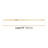19741 - Mango para raspadores SCR-4 y SCR-7, largo de 54', Truper