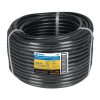 40080 - Manguera para gas, PVC negra, 3/8'x50 m, s/conexión, Foset