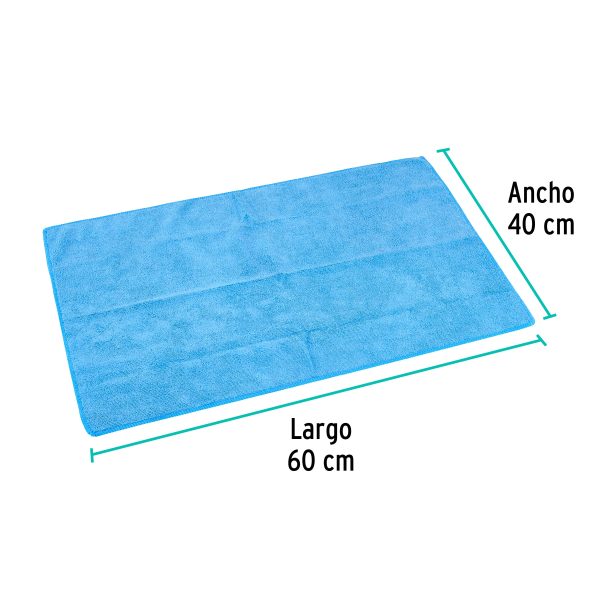 57028 - Toalla de microfibra de 40 X 60 cm, KLINTEK