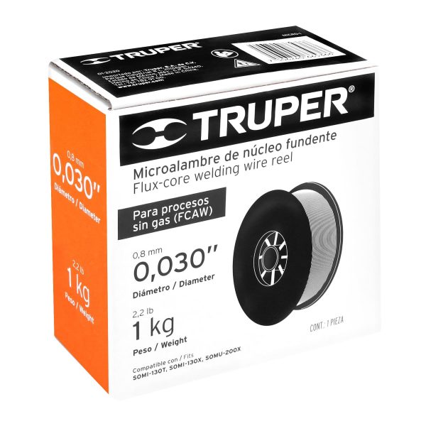 13750 - Caja c/1 kg de microalambre núcleo fundente, procesos s/gas