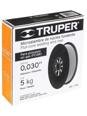 MICRO-5E1.jpg 13751 - Caja c/5 kg de microalambre núcleo fundente, procesos s/gas