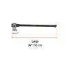 14970 - Hacha media labor 3-1/2 lb, mango de fibra de vidrio 36'