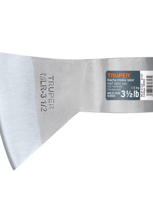 19992 - Hacha media labor ojo redondo 3-1/2 lb sin mango, TRUPER