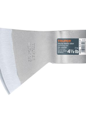 19994 - Hacha media labor ojo redondo 4-1/2 lb sin mango, TRUPER