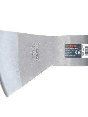 19995 - Hacha media labor ojo redondo 5 lb sin mango, TRUPER